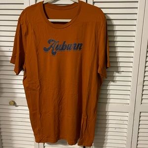 Scarlet and Gold Auburn tee